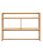 Nordic Oak Open Display Shelf Unit 5