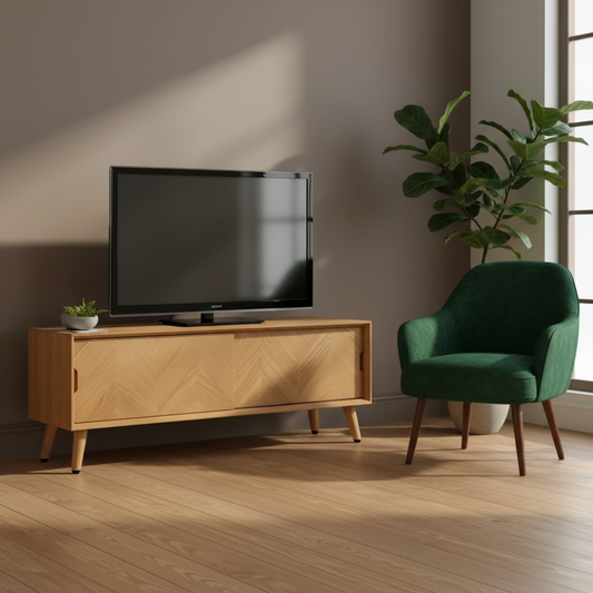 OakChevronFronted2DoorMediaUnit2