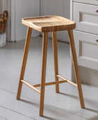 Oak Counter Stool - The Farthing