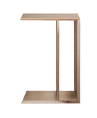 Oak Sofa Side Table with Chevron Top | Farthing 2