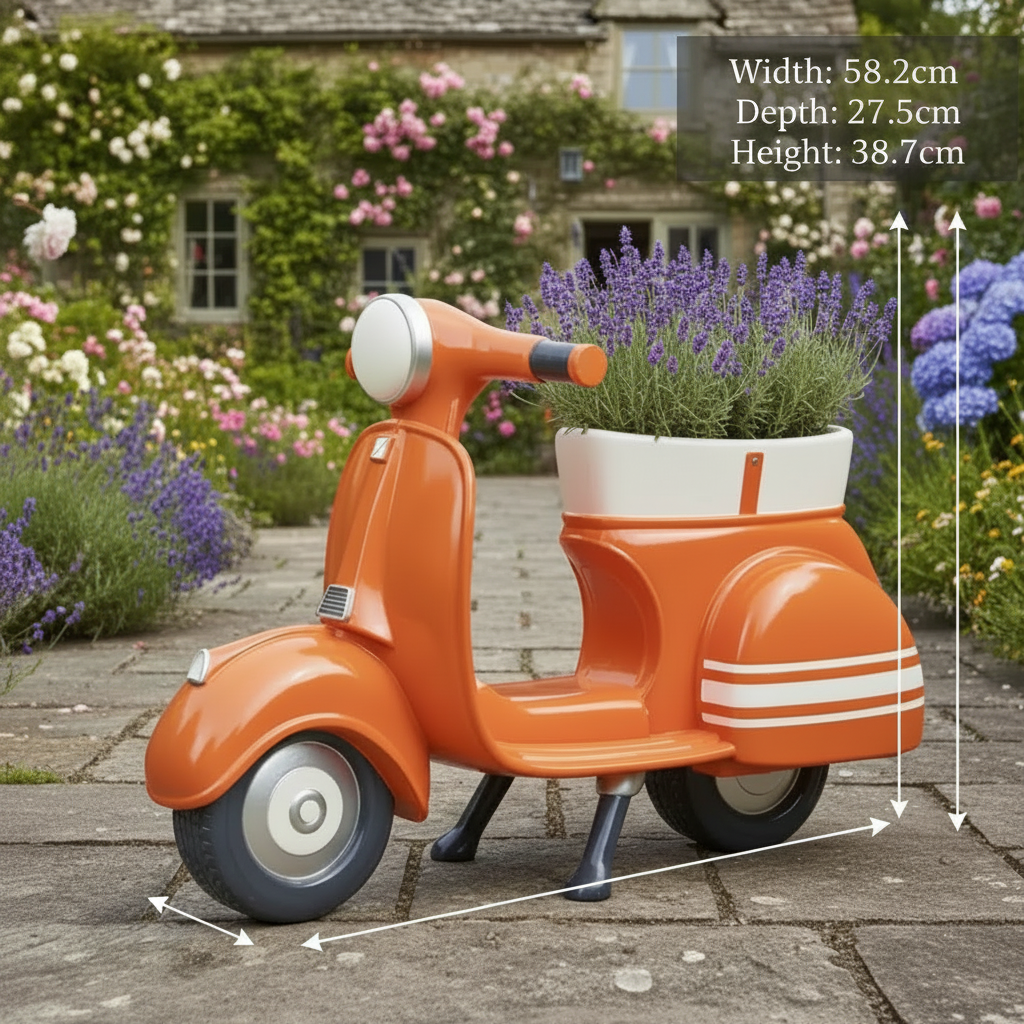 scooter planter