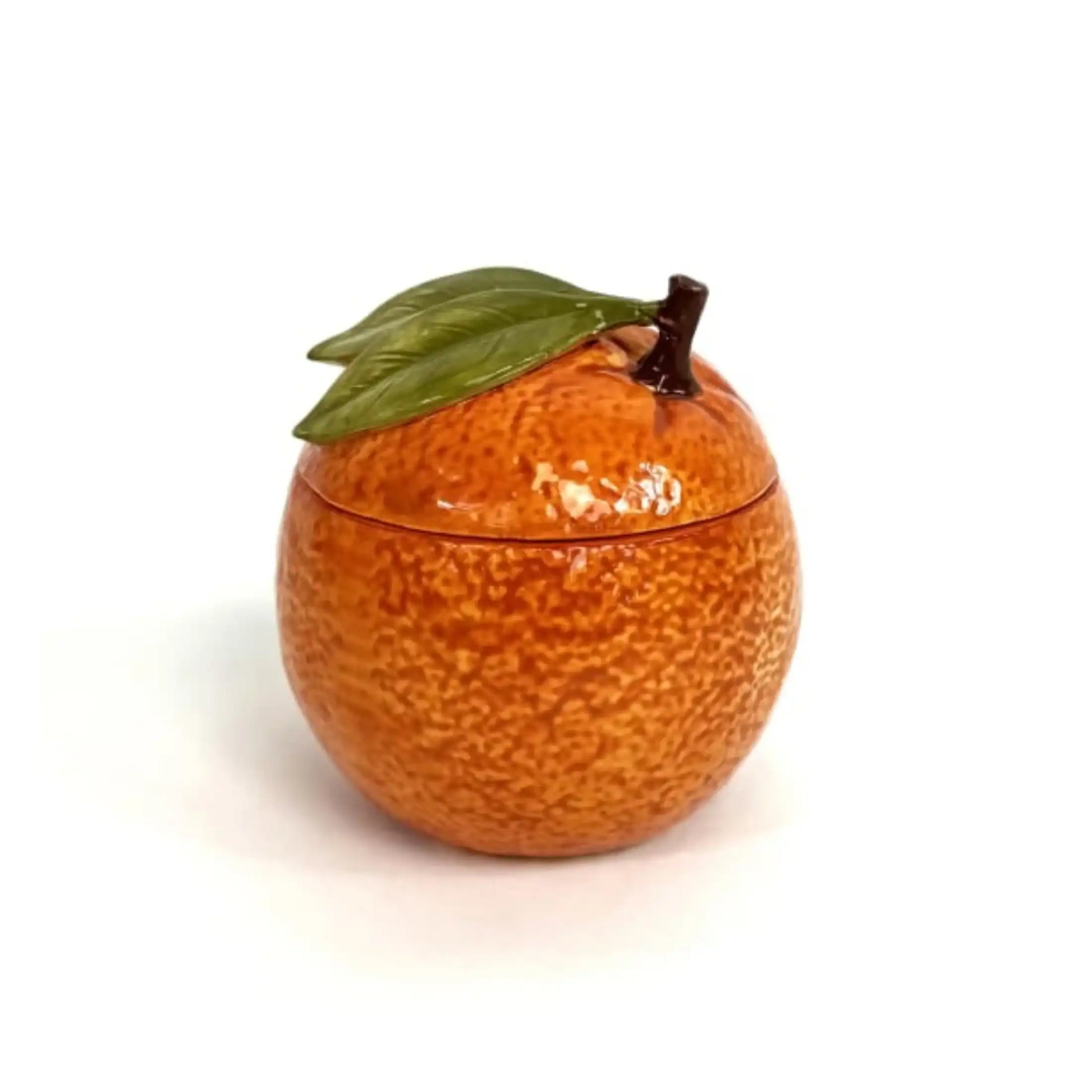 Orange Storage Jar 2