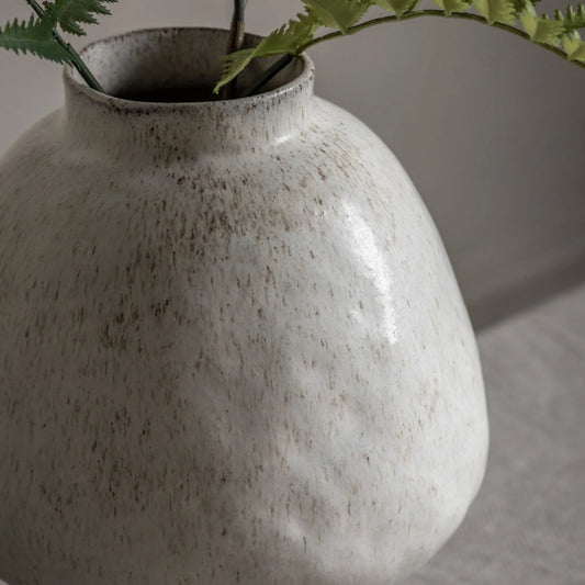 Organic Stoneware Pod Vase | The Farthing 5