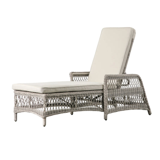 Outdoor Faux Rattan Sun Longer FARTHING 2