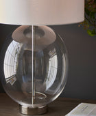 Oversized Oval Glass Table Lamp 3