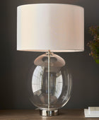 Oversized Oval Glass Table Lamp 6