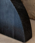 Pair of Dark Marble Bookends 5