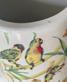 Parrots Ceramic Umbrella Stand