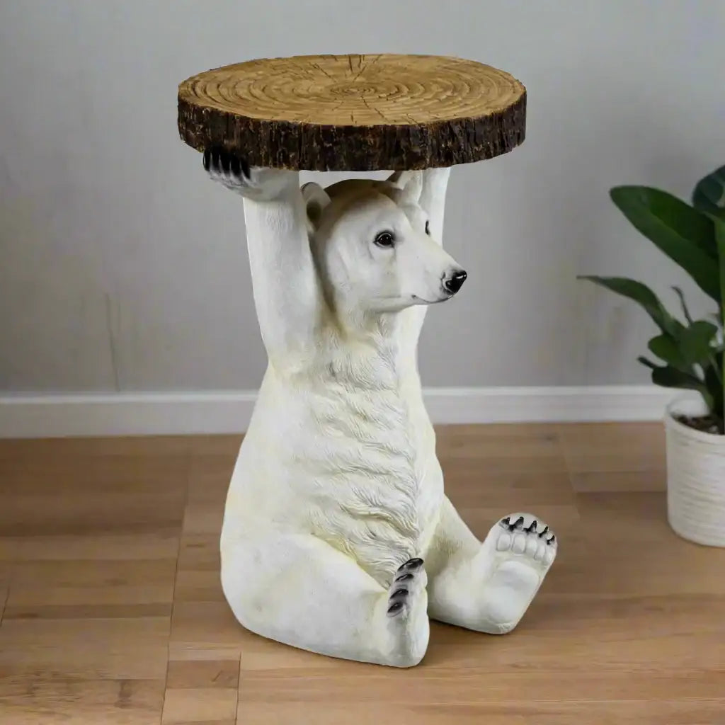 Peter Polar Bear Side Table