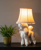 Pink Poodle Table Lamp 5