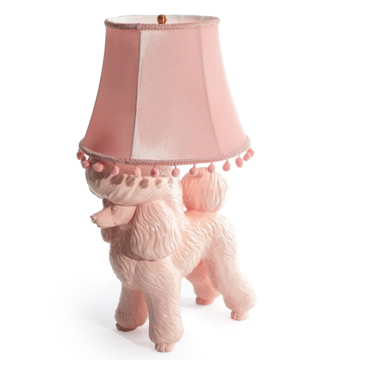 Pink Poodle Table Lamp 1