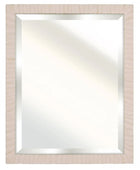 Pink Rectangular Crinkle Wall Mirror 1
