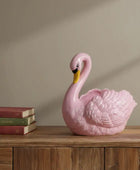 Pink Swan Display Bowl / Planter
