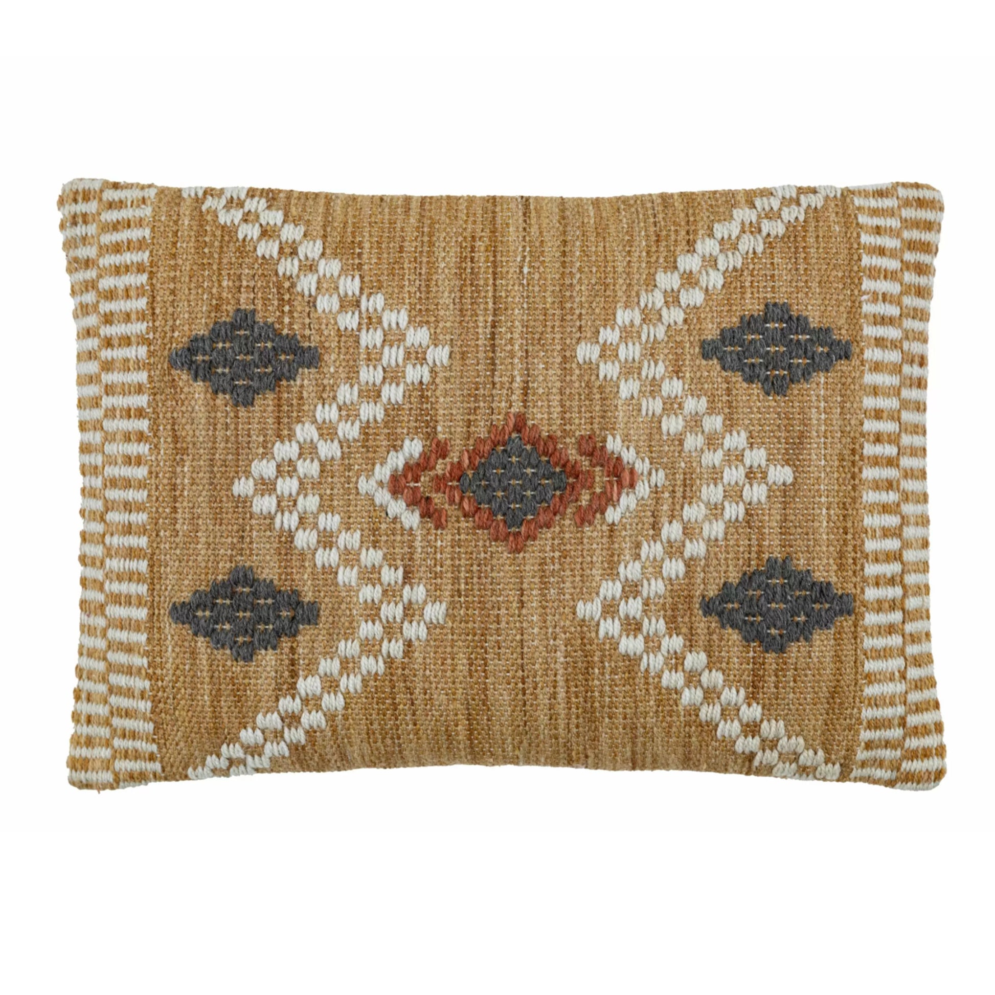 Rectangle Artisanal Hand Crafted Cushion