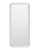 Rectangular Art Deco Chrome Leaner Floor Mirror 6