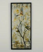 Rectangular Beautiful Bird Wall Art Mirror