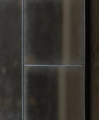 Rectangular Antique Glass Panel Wall Mirror 5