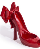 Red Bow Stiletto Wine Bottle Holder 1