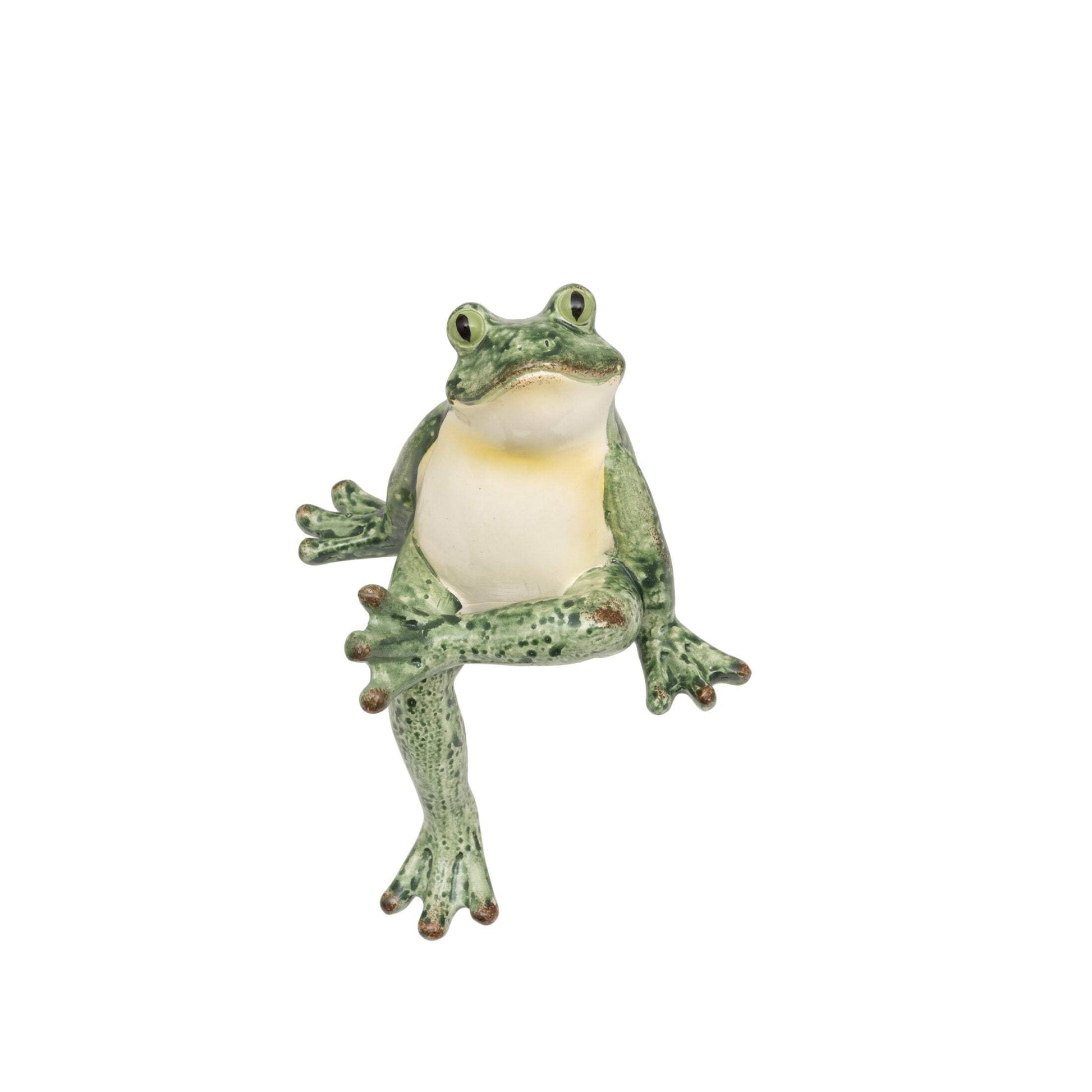 Relaxed Frog Shelf Ornament - The Farthing