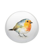 Robin Glass Paperweight - The Farthing