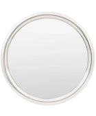 Round Art Deco Chrome Wall Mirror | FARTHING  1