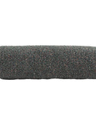 Round Boucle Charcoal Fleck Cushion