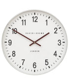 Round Chrome Frame Wall Clock 1