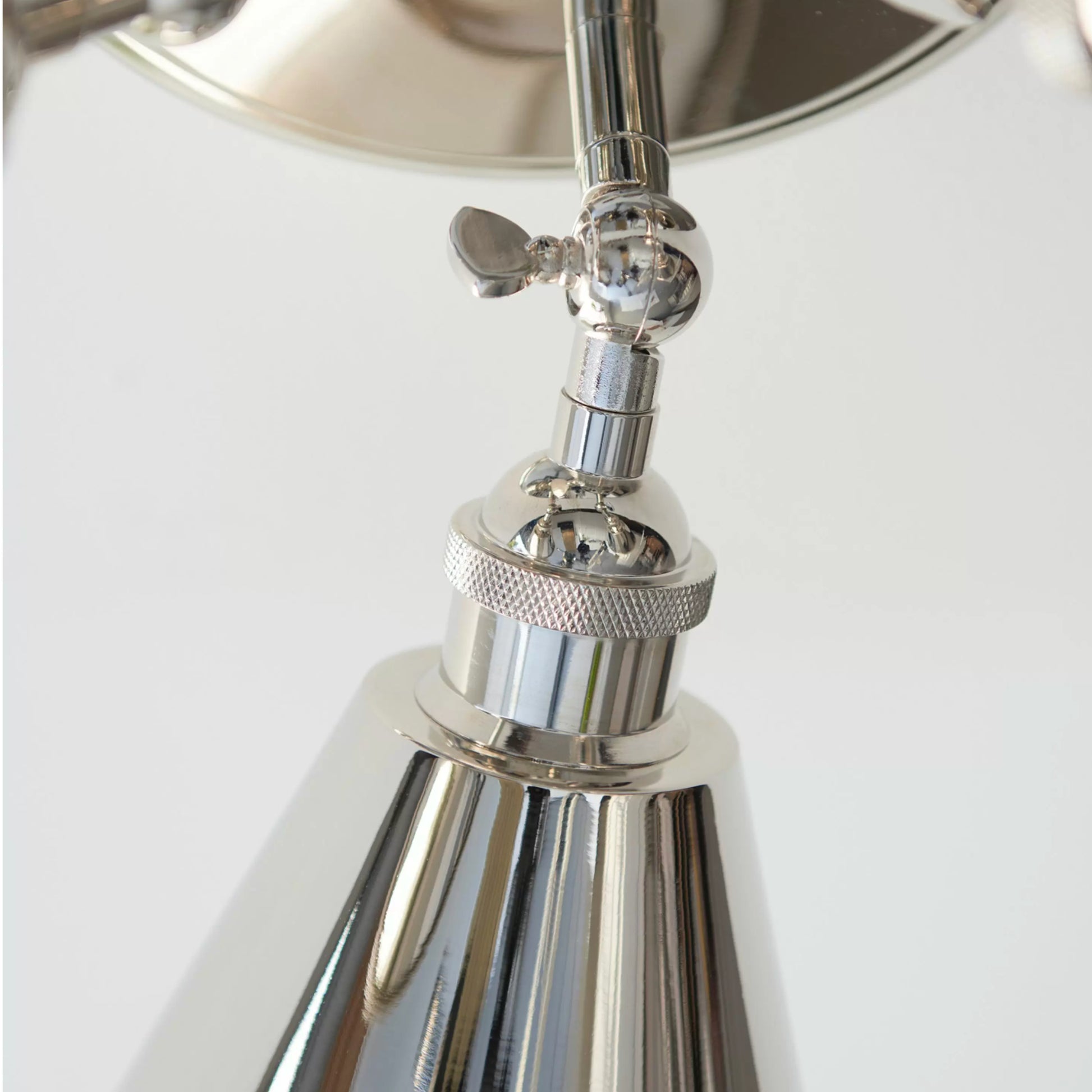 Round Shiny Nickel Trio Ceiling Spot Light 4