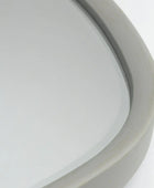 Rounded Edge Square Taupe Mirror 4