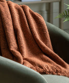 Rust Melange Throw