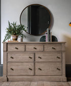 Rustic American Pine 7 Drawer Chest of Drawers | FARTHING  5