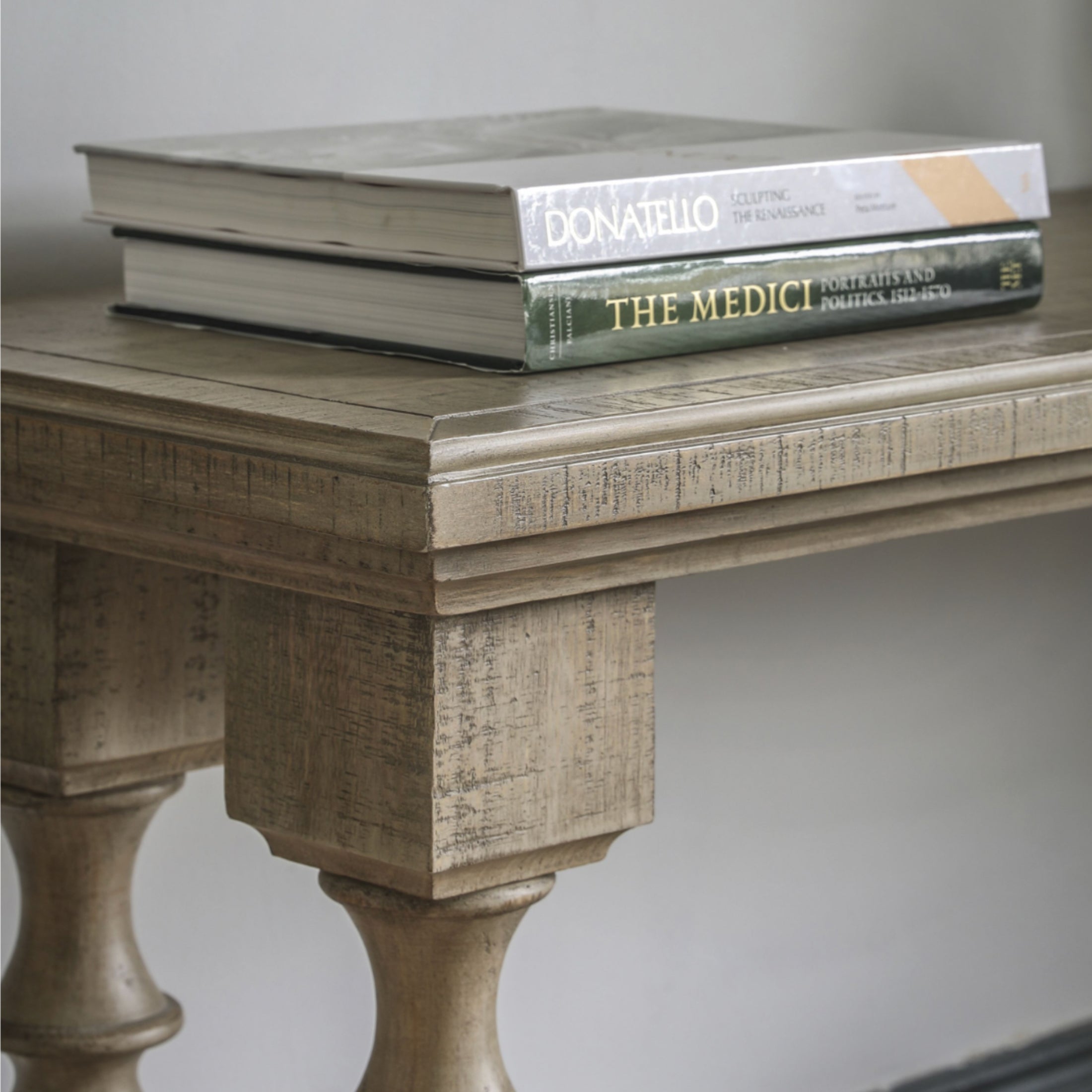 Rustic American Pine Console Table
