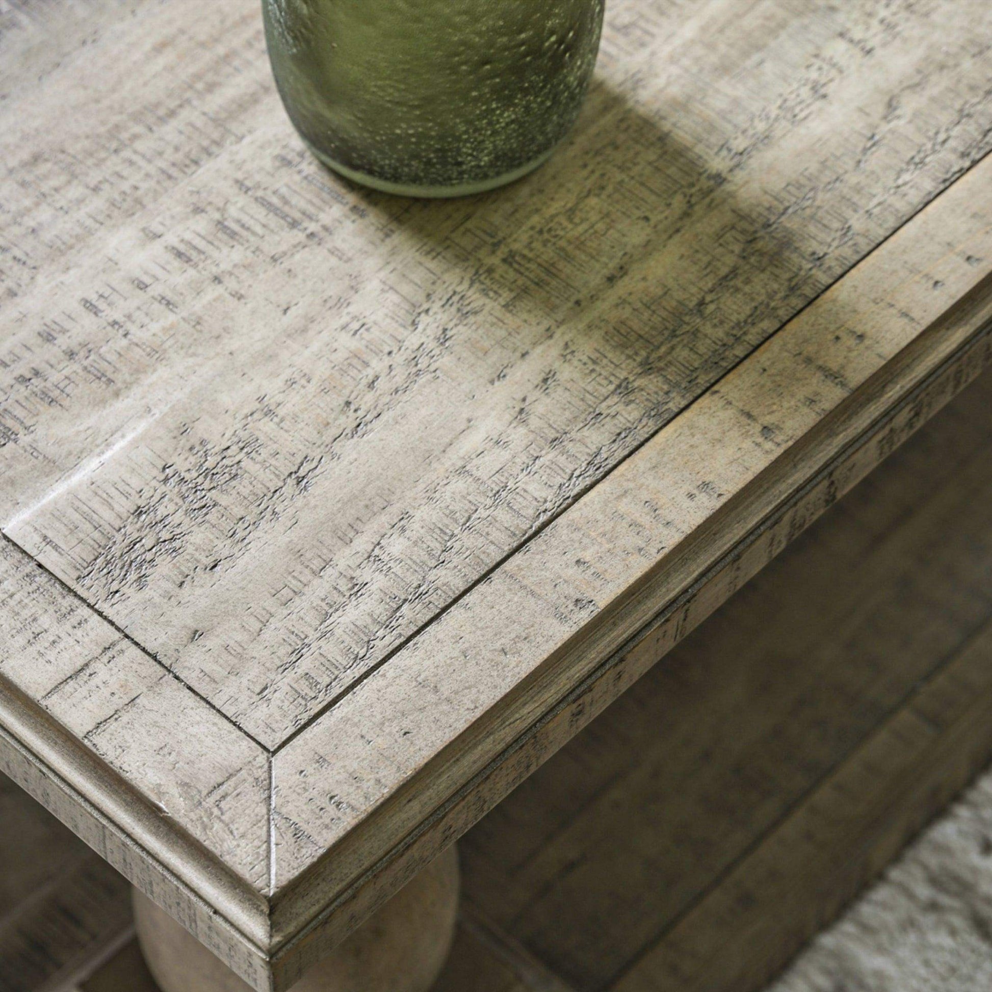 Rustic American Pine Square Coffee Table - The Farthing