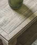 Rustic American Pine Square Coffee Table - The Farthing