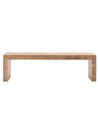 Rustic Chunky Mango Wood Dining Bench 2