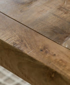 Rustic Chunky Mango Wood Dining Table 1