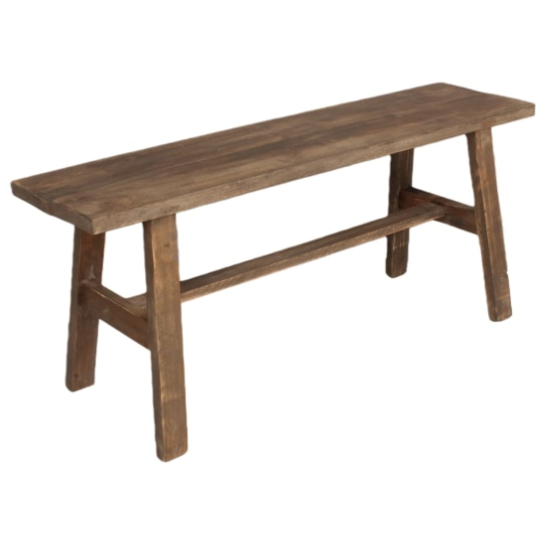 Rustic Reclaimed Wood Bench
