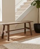 Rustic Reclaimed Wood Bench
