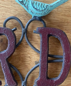 Rustic Metal Garden Wall Sign