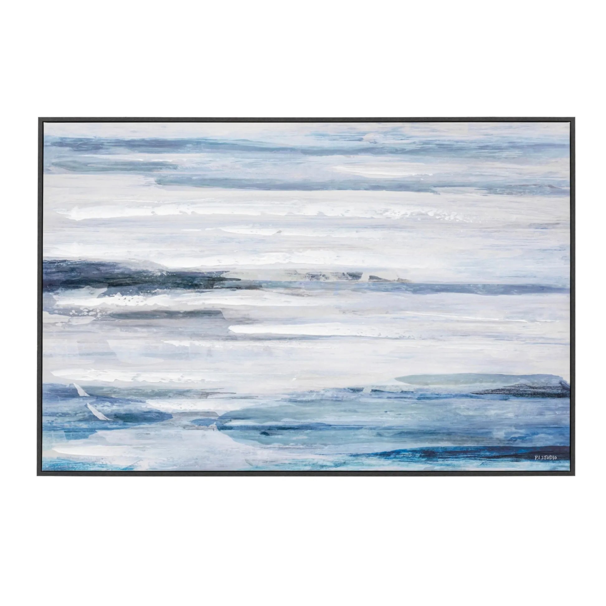 Sea View Framed Wall Canvas | Farthing  4