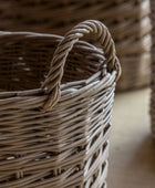 Set of 3 Hand Woven Willow Storage Baskets 33