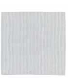 Set of 4 Grey Striped Cotton Napkins 1