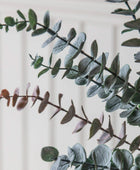 Set of Six Faux Green Eucalyptus Stems - The Farthing