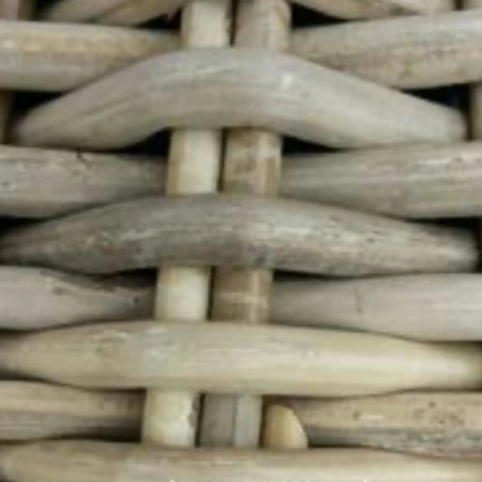 Close-up of woven wicker basket