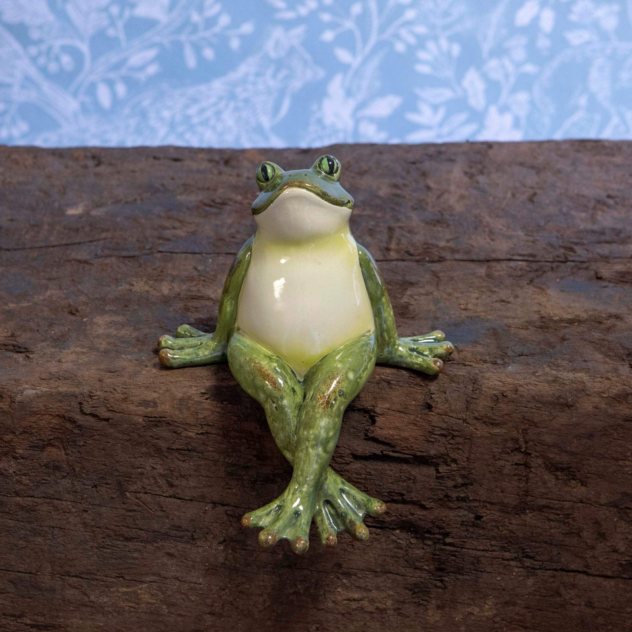 Sitting Shelf Frog Ornament - The Farthing