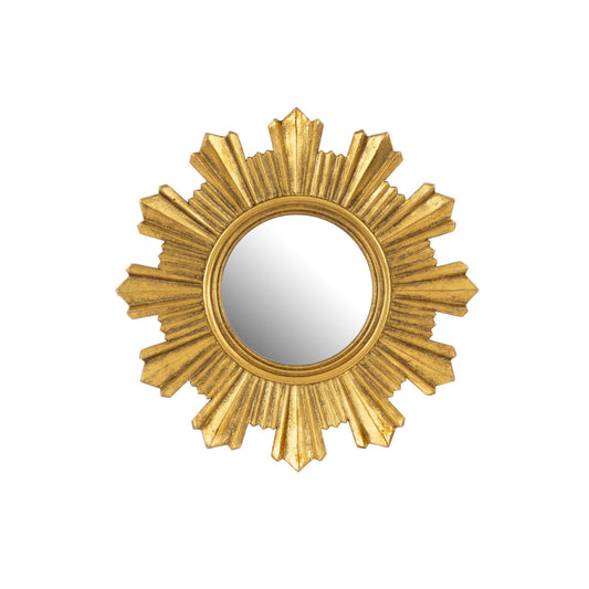 Small Golden Sun Wall Mirror - The Farthing