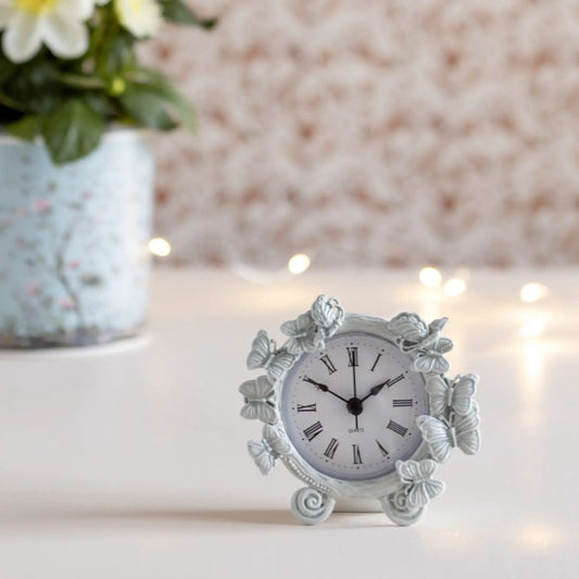 Small Standing Butterfly Clock
