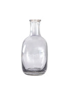 Smaller Bottle Shape Grey Glass Vase 3