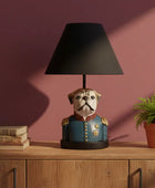 Smart Pug Dog Table Lamp