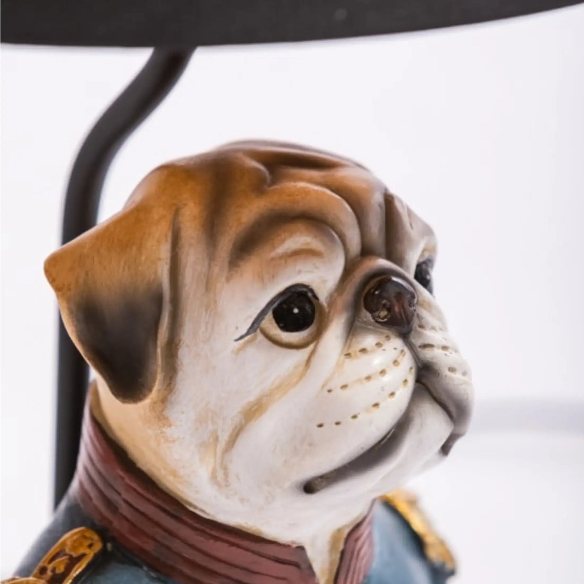 Smart Pug Dog Table Lamp